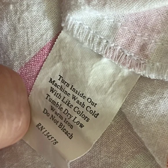 Vineyard Vines Boho Top Size L - Picture 8 of 9